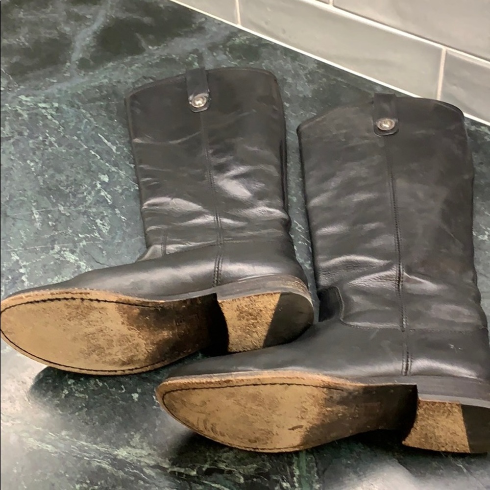 Frye Melissa Black, sz 7.5B - Picture 3 of 5